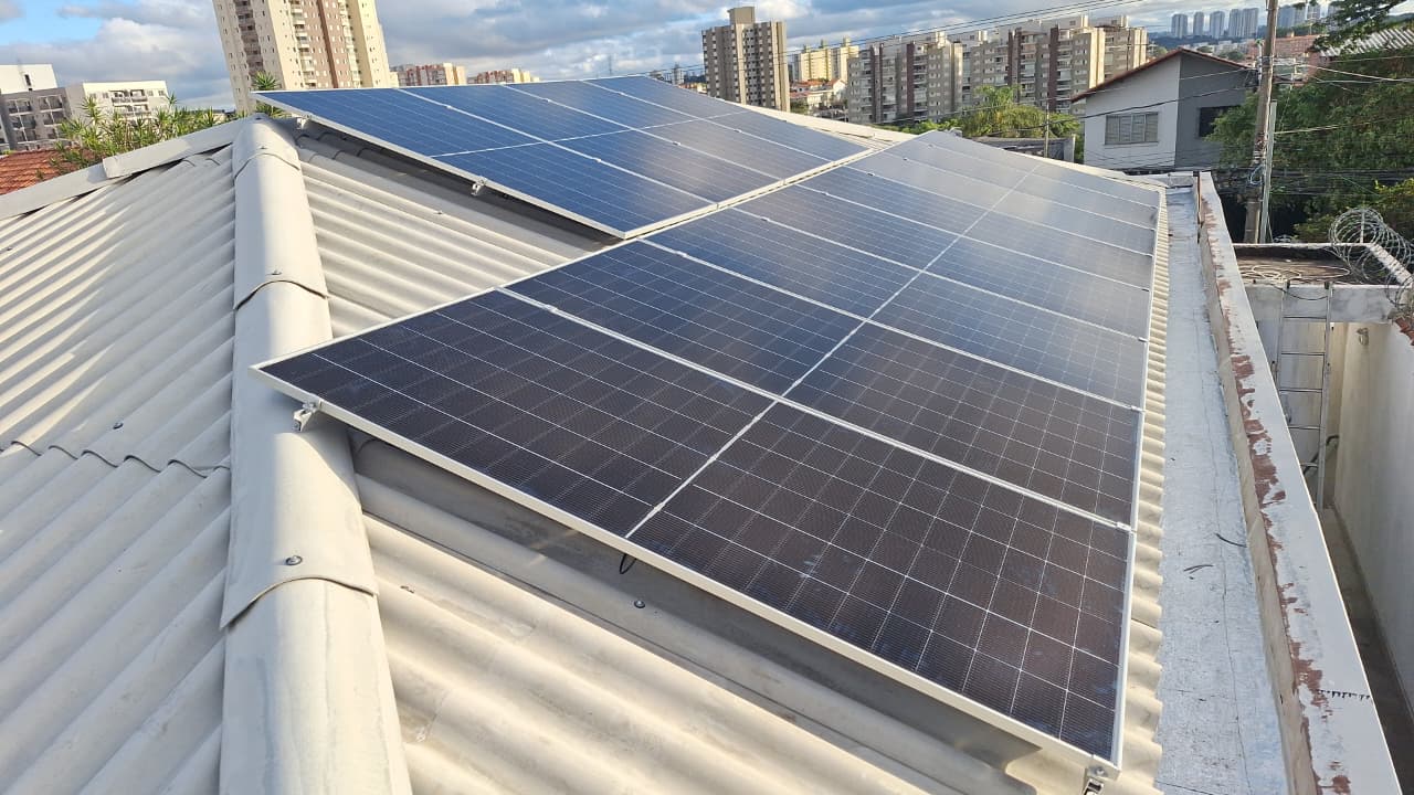 Instalação solar Vier Energie Guarulhos